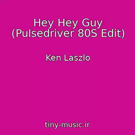 کاور آهنگ Hey Hey Guy (Pulsedriver 80S Edit) از Ken Laszlo