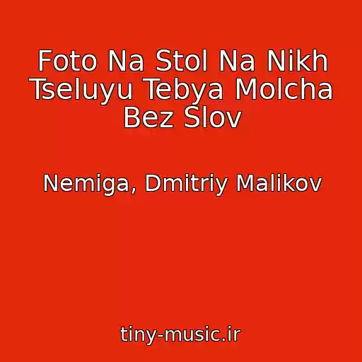 کاور آهنگ Foto Na Stol Na Nikh Tseluyu Tebya Molcha Bez Slov از Nemiga, Dmitriy Malikov