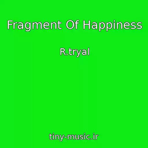 کاور آهنگ Fragment Of Happiness از R.tryal