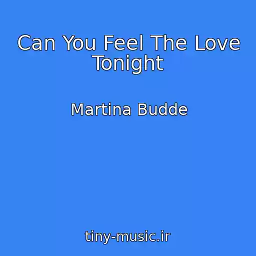 کاور آهنگ Can You Feel The Love Tonight از Martina Budde
