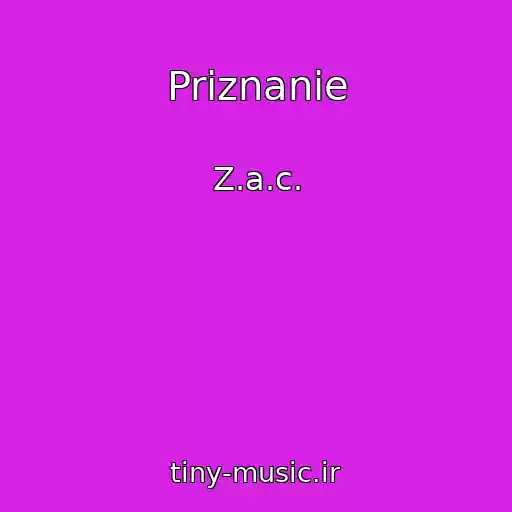 کاور آهنگ Priznanie از Z.a.c.