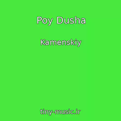 کاور آهنگ Poy Dusha از Kamenskiy