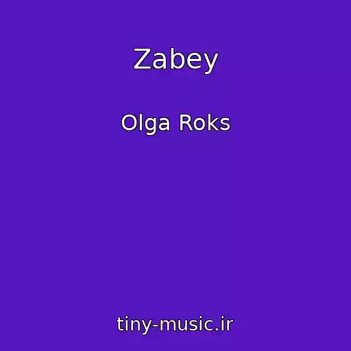 کاور آهنگ Zabey از Olga Roks