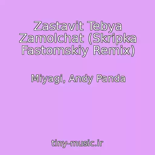 کاور آهنگ Zastavit Tebya Zamolchat (Skripka Fastomskiy Remix) از Miyagi, Andy Panda