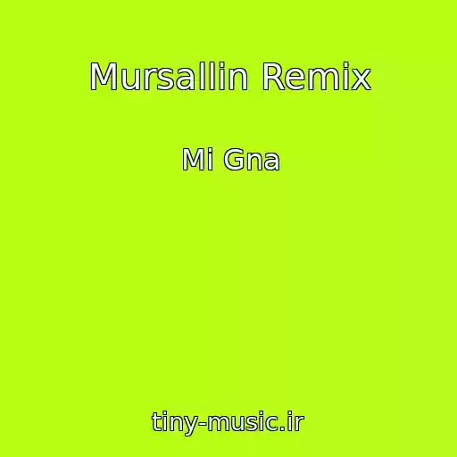 کاور آهنگ Mursallin Remix از Mi Gna