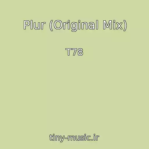 کاور آهنگ Plur (Original Mix) از T78