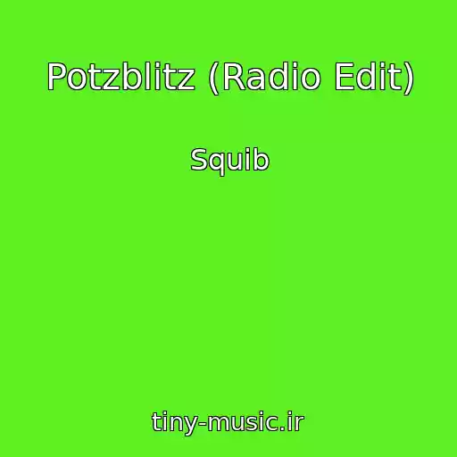 کاور آهنگ Potzblitz (Radio Edit) از Squib