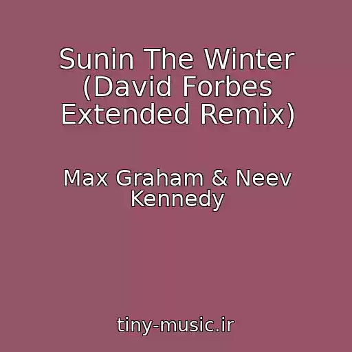 کاور آهنگ Sunin The Winter (David Forbes Extended Remix) از Max Graham & Neev Kennedy