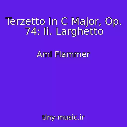 کاور آهنگ Terzetto In C Major, Op. 74: Ii. Larghetto از Ami Flammer