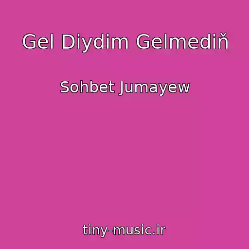 کاور آهنگ Gel Diydim Gelmediň از Sohbet Jumayew