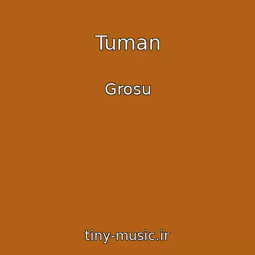 کاور آهنگ Tuman از Grosu