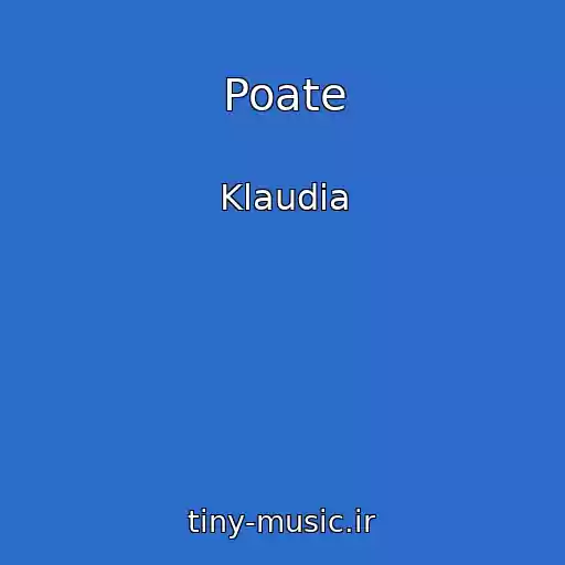 کاور آهنگ Poate از Klaudia