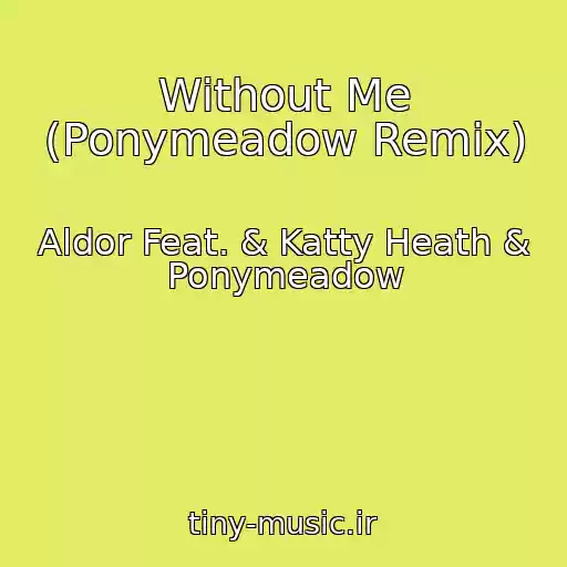 کاور آهنگ Without Me (Ponymeadow Remix) از Aldor Feat. & Katty Heath & Ponymeadow