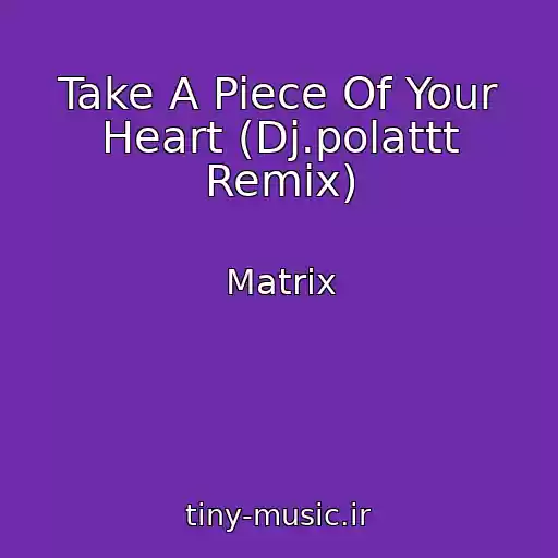 کاور آهنگ Take A Piece Of Your Heart (Dj.polattt Remix) از Matrix
