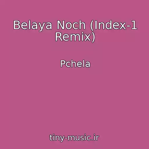 کاور آهنگ Belaya Noch (Index-1 Remix) از Pchela