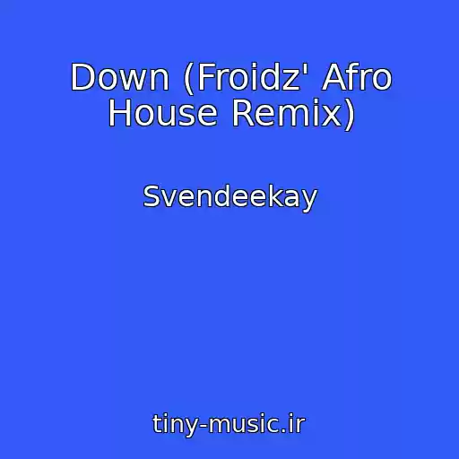 کاور آهنگ Down (Froidz' Afro House Remix) از Svendeekay