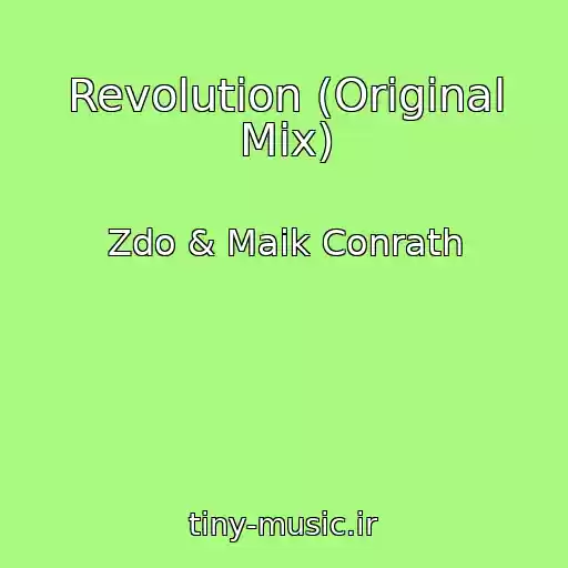کاور آهنگ Revolution (Original Mix) از Zdo & Maik Conrath