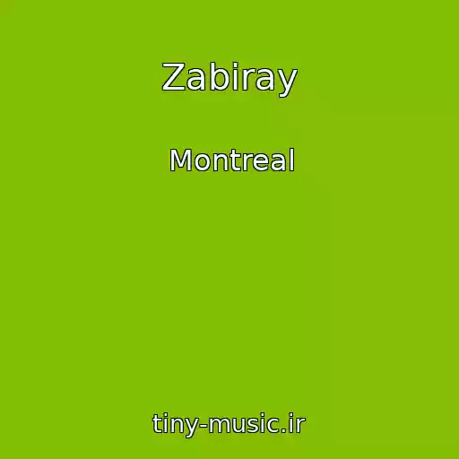 کاور آهنگ Zabiray از Montreal