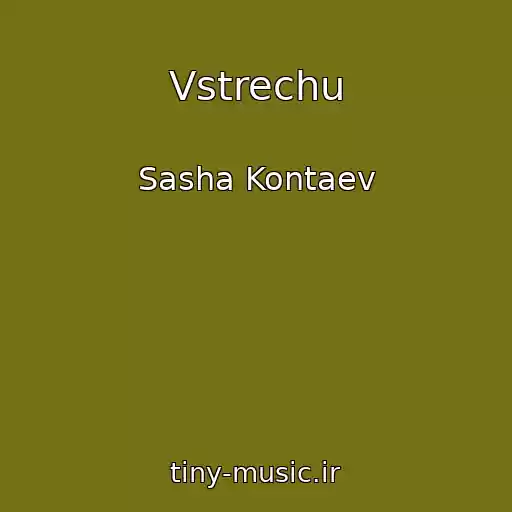 کاور آهنگ Vstrechu از Sasha Kontaev