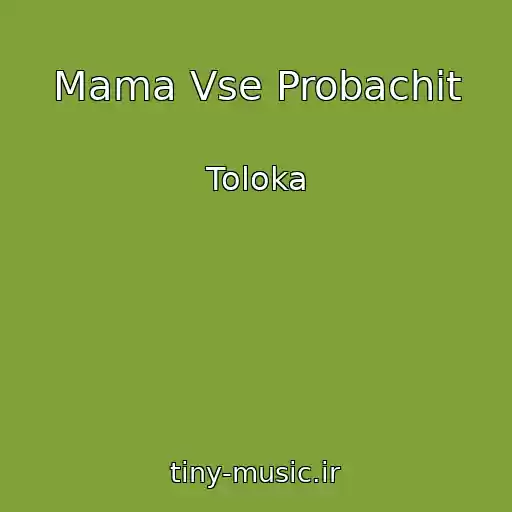 کاور آهنگ Mama Vse Probachit از Toloka