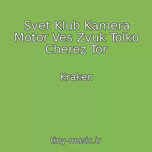 کاور آهنگ Svet Klub Kamera Motor Ves Zvuk Tolko Cherez Tor از Kraken