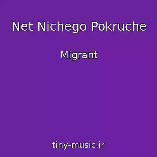 کاور آهنگ Net Nichego Pokruche از Migrant