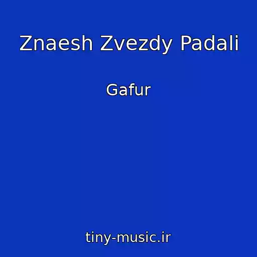 کاور آهنگ Znaesh Zvezdy Padali از Gafur