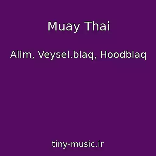 کاور آهنگ Muay Thai از Alim, Veysel.blaq, Hoodblaq