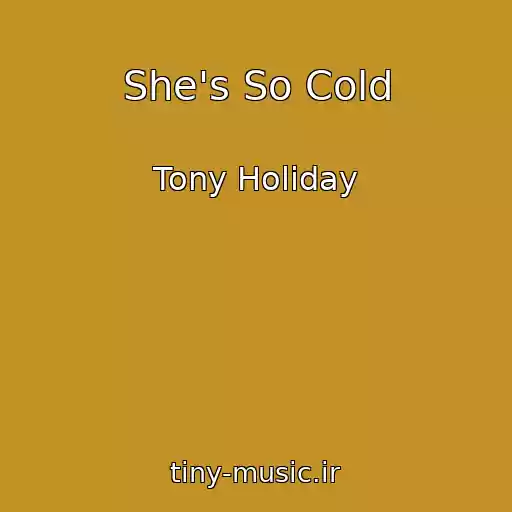 کاور آهنگ She's So Cold از Tony Holiday