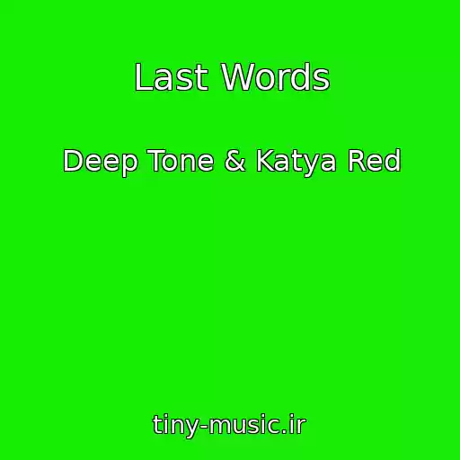 کاور آهنگ Last Words از Deep Tone & Katya Red