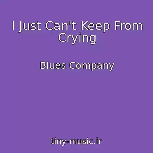 کاور آهنگ I Just Can't Keep From Crying از Blues Company