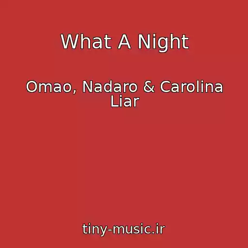 کاور آهنگ What A Night از Omao, Nadaro & Carolina Liar