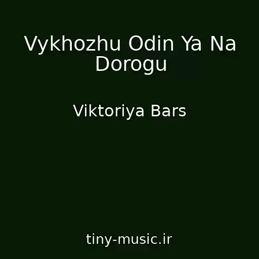 کاور آهنگ Vykhozhu Odin Ya Na Dorogu از Viktoriya Bars