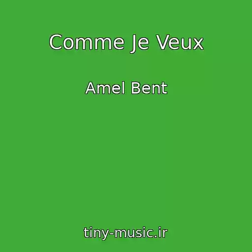 کاور آهنگ Comme Je Veux از Amel Bent