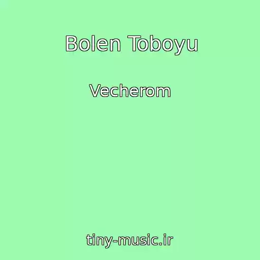 کاور آهنگ Bolen Toboyu از Vecherom