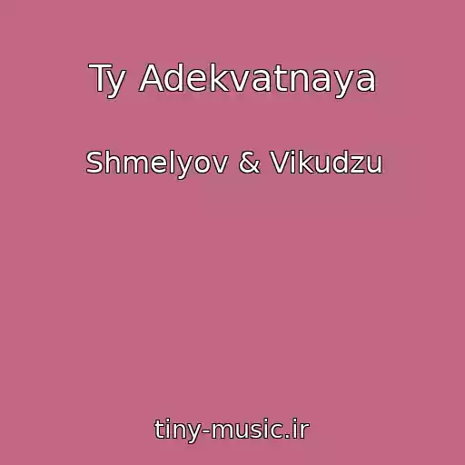 کاور آهنگ Ty Adekvatnaya از Shmelyov & Vikudzu