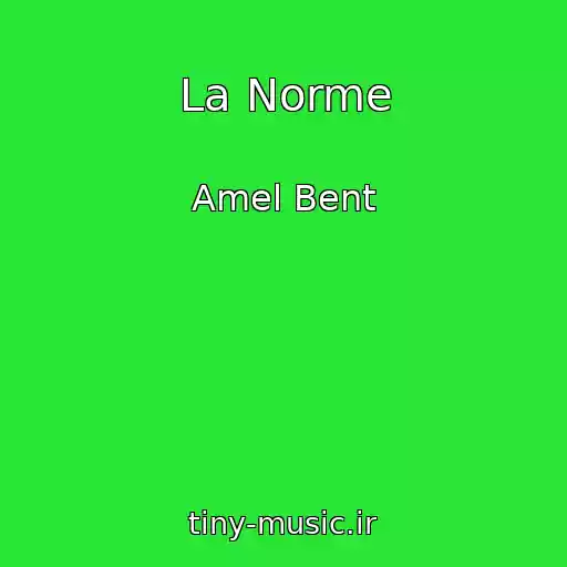 کاور آهنگ La Norme از Amel Bent