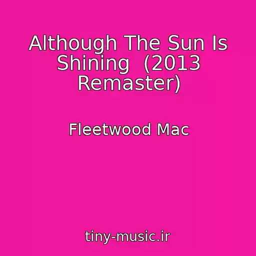 کاور آهنگ Although The Sun Is Shining  (2013 Remaster) از Fleetwood Mac