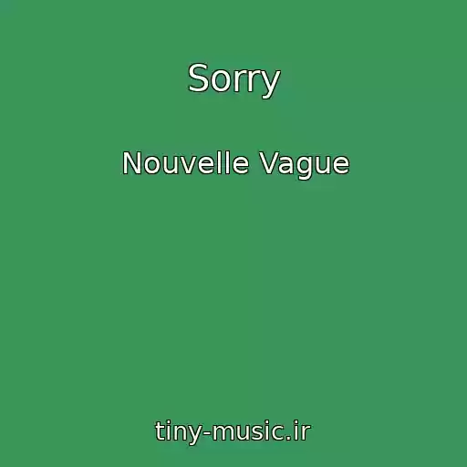 کاور آهنگ Sorry از Nouvelle Vague