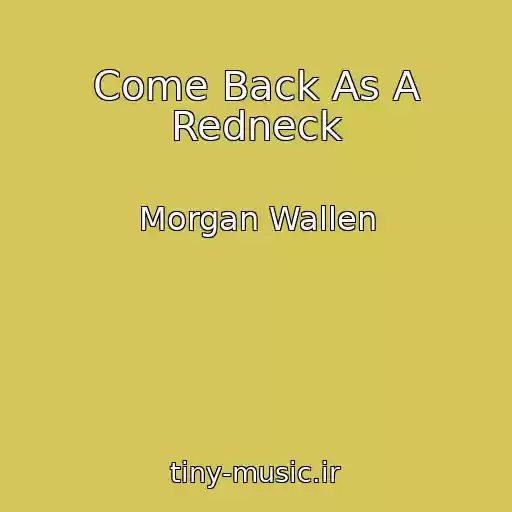 کاور آهنگ Come Back As A Redneck از Morgan Wallen