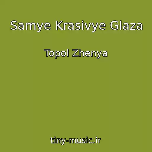 کاور آهنگ Samye Krasivye Glaza از Topol Zhenya