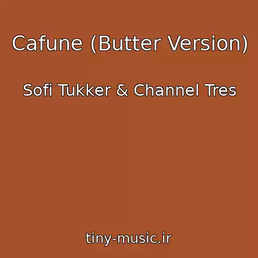 کاور آهنگ Cafune (Butter Version) از Sofi Tukker & Channel Tres