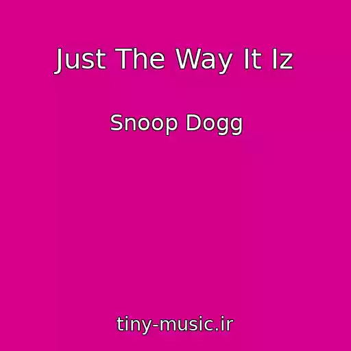 کاور آهنگ Just The Way It Iz از Snoop Dogg