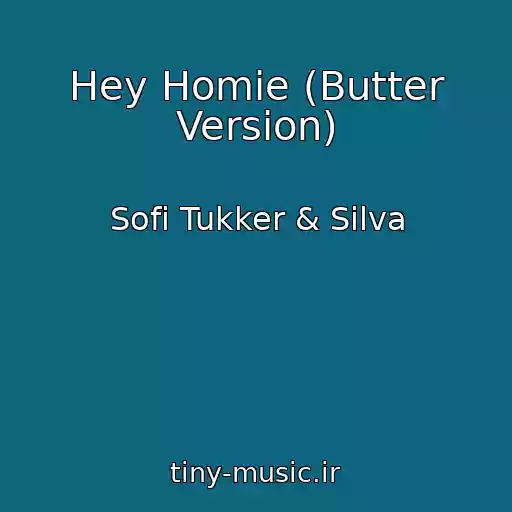 کاور آهنگ Hey Homie (Butter Version) از Sofi Tukker & Silva
