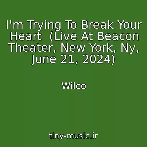 کاور آهنگ I'm Trying To Break Your Heart  (Live At Beacon Theater, New York, Ny, June 21, 2024) از Wilco