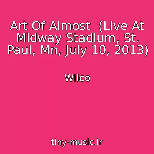 کاور آهنگ Art Of Almost  (Live At Midway Stadium, St. Paul, Mn, July 10, 2013) از Wilco
