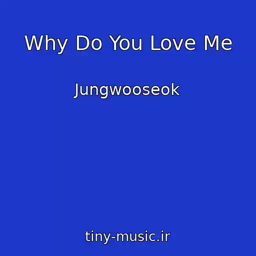 کاور آهنگ Why Do You Love Me از Jungwooseok
