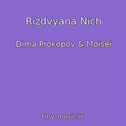 کاور آهنگ Rіzdvyana Nіch از Dima Prokopov & Moisei
