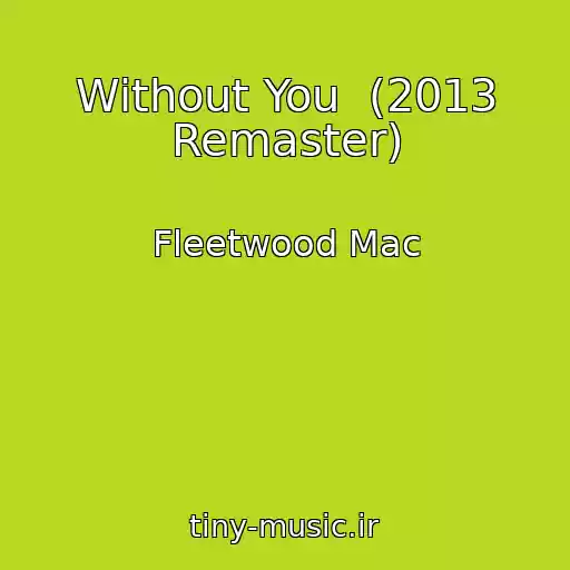 کاور آهنگ Without You  (2013 Remaster) از Fleetwood Mac