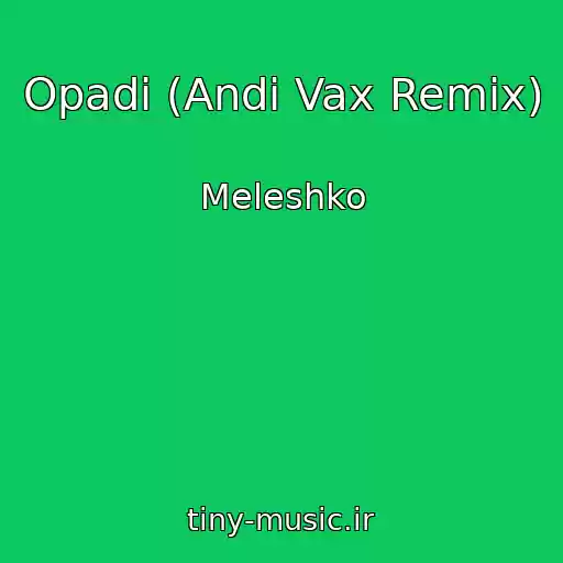 کاور آهنگ Opadi (Andi Vax Remix) از Meleshko